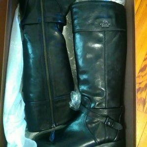 NWT Authentic Coach Boots 6.5